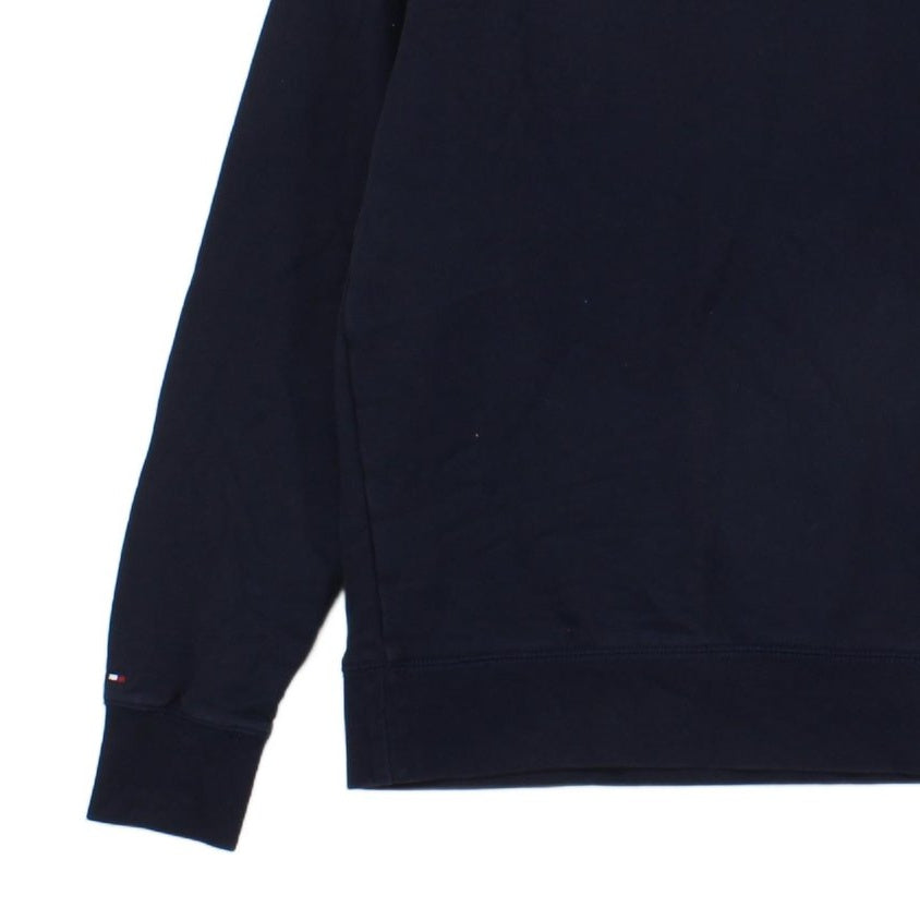 Mens Sweatshirt Embroidered Logo Crew Neck