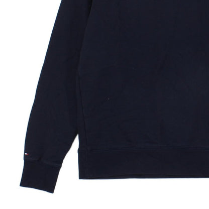 Mens Sweatshirt Embroidered Logo Crew Neck