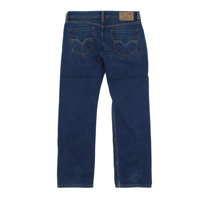 Mens Larkee Jeans Regular Straight Denim Straight