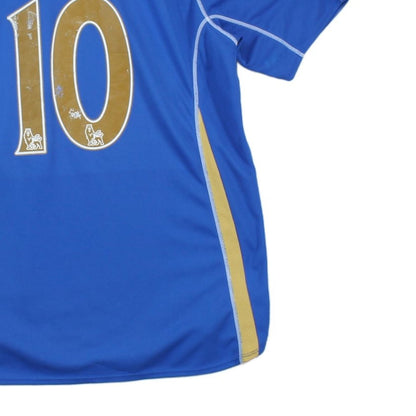 Mens Portsmouth 2007-08 Football Shirt Home Jersey #10 Wyatt