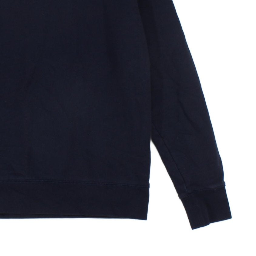 Mens Sweatshirt Embroidered Logo Crew Neck