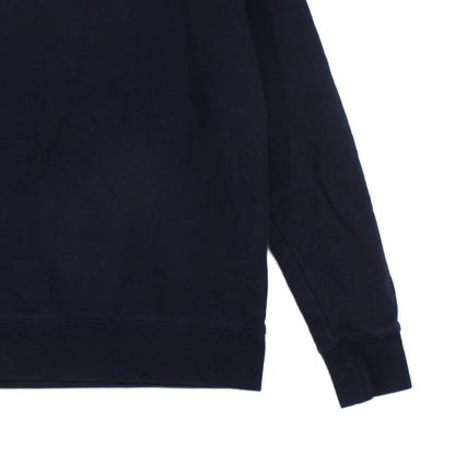 Mens Sweatshirt Embroidered Logo Crew Neck