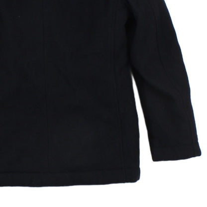 Boys Pea Coat Hooded Wool Blend