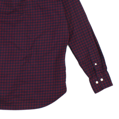 Mens Check Shirt Long Sleeve Regular Fit