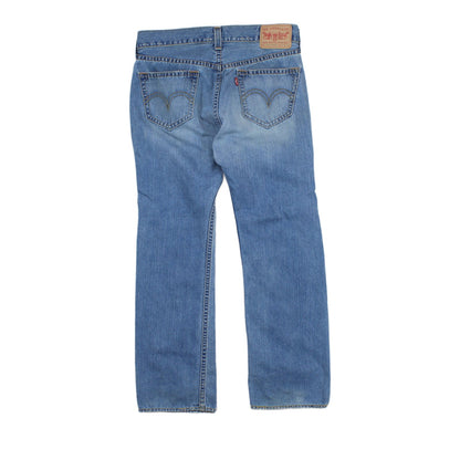 Mens Jeans Denim Straight Leg