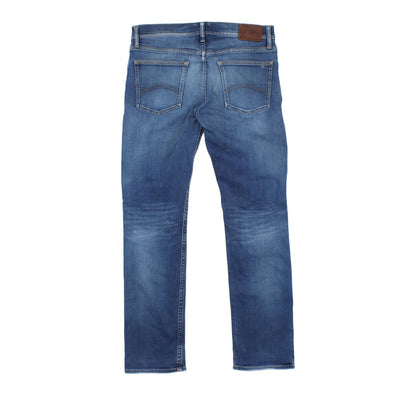Mens Ryan Jeans Slim Straight Denim Stretch