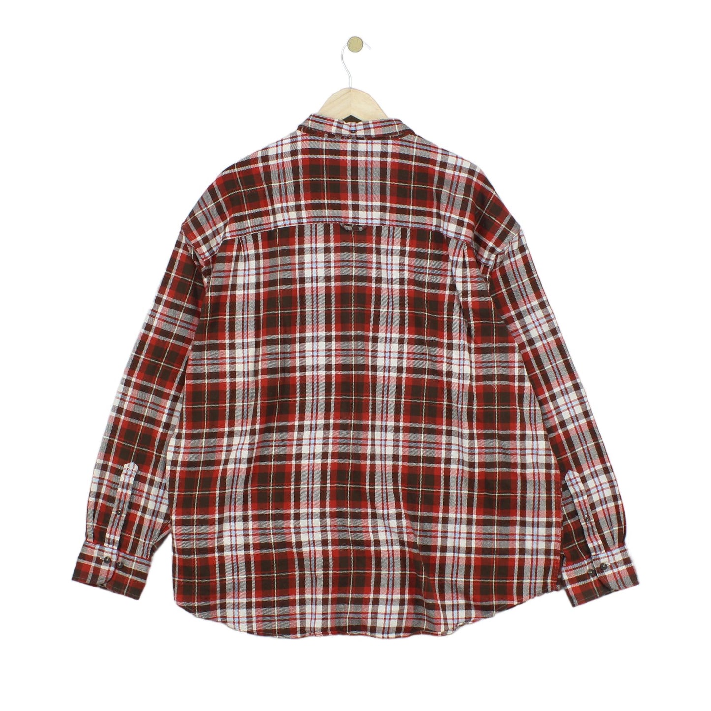 Mens Flannel Shirt Oversized Plaid