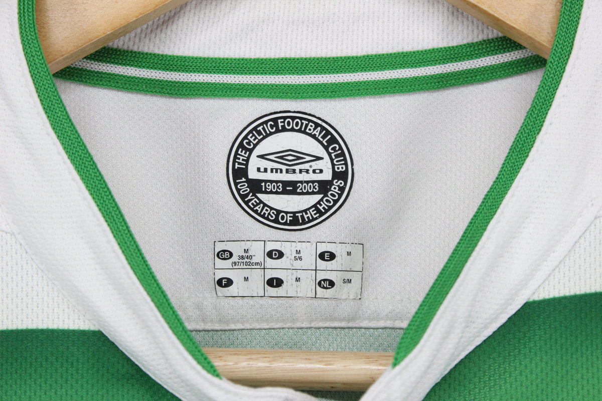 Mens Celtic 2003-04 Football Shirt Home Jersey