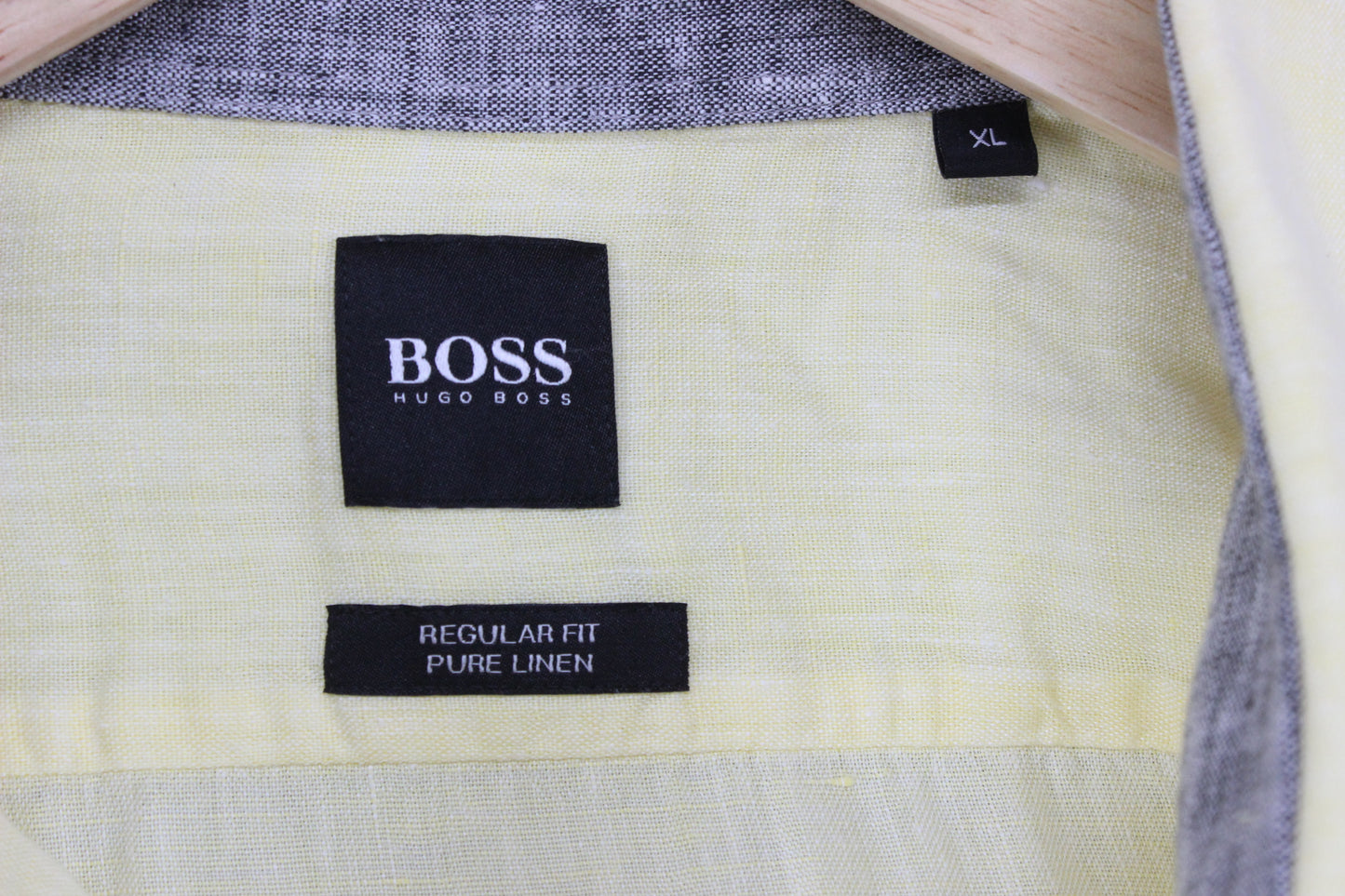 Mens Linen Shirt Button Up Long Sleeve Convertible