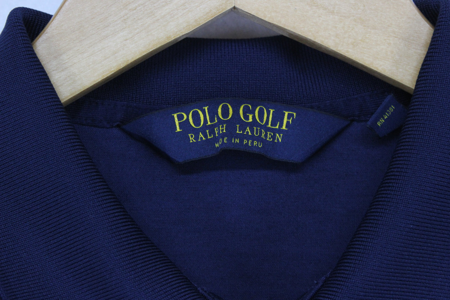 Mens Golf Polo Shirt Stretch Short Sleeve Embroidered