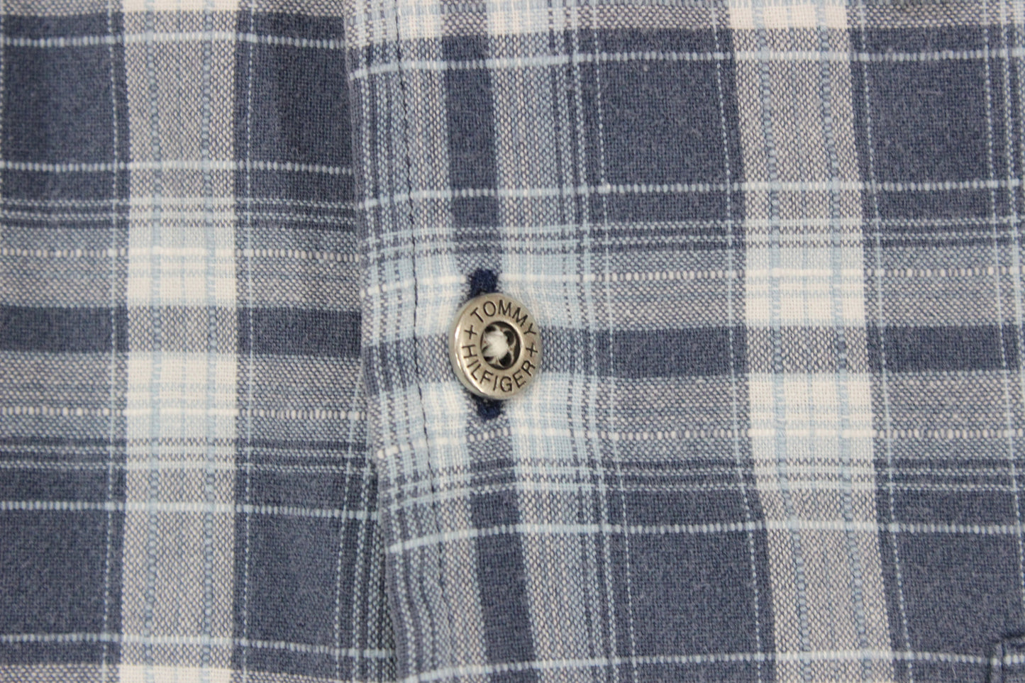 Mens Plaid Shirt Short Sleeve Button Up
