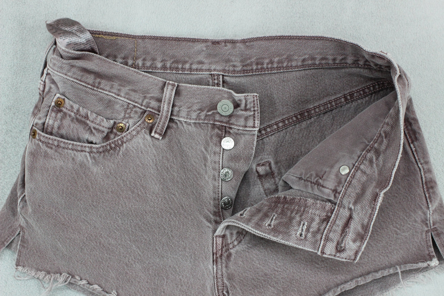 Womens Denim Shorts Frayed Summer