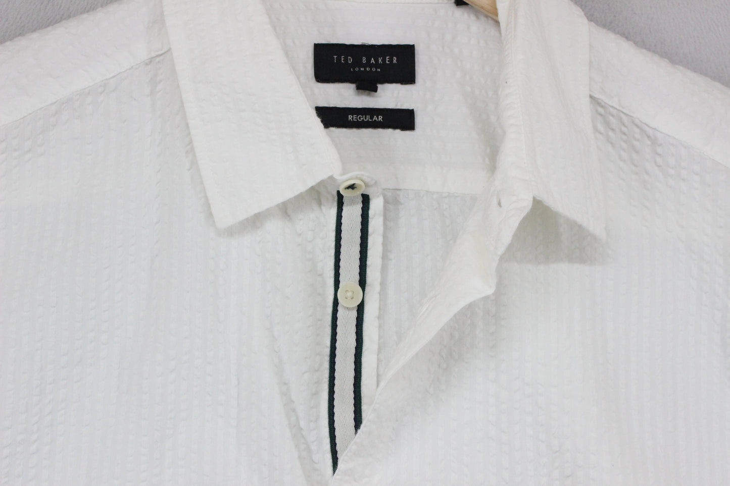 Mens Waffle Shirt Made In Portugal Short Sleeve