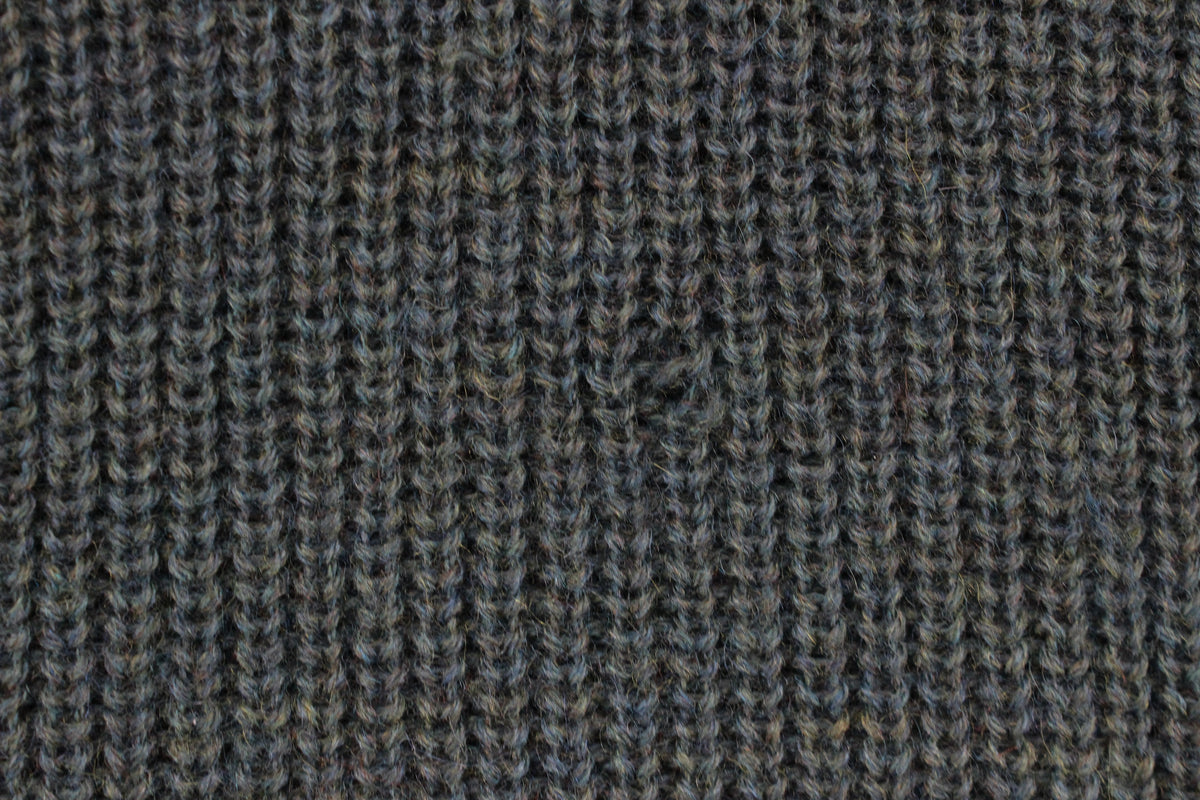 Mens Wool Jumper Ribbed Knit Irish Sweater