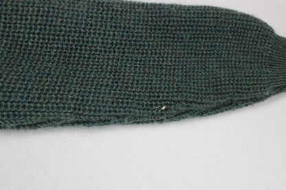 Mens Wool Jumper Ribbed Knit Irish Sweater