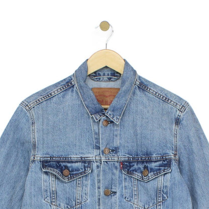 Mens Denim Jacket Classic Slim Fit