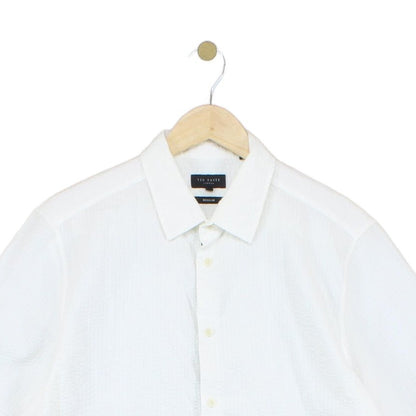 Mens Waffle Shirt Made In Portugal Short Sleeve