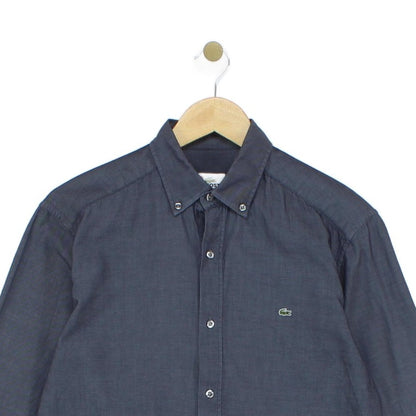 Mens Shirt Slim Fit Long Sleeve Button Up