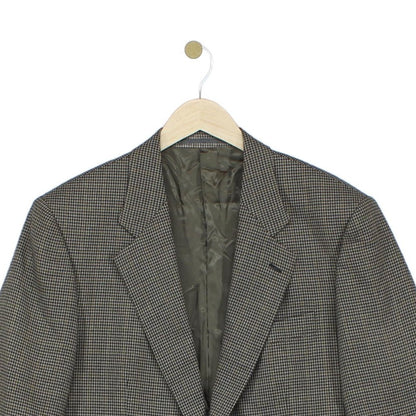 Mens Wool Blazer Houndstooth
