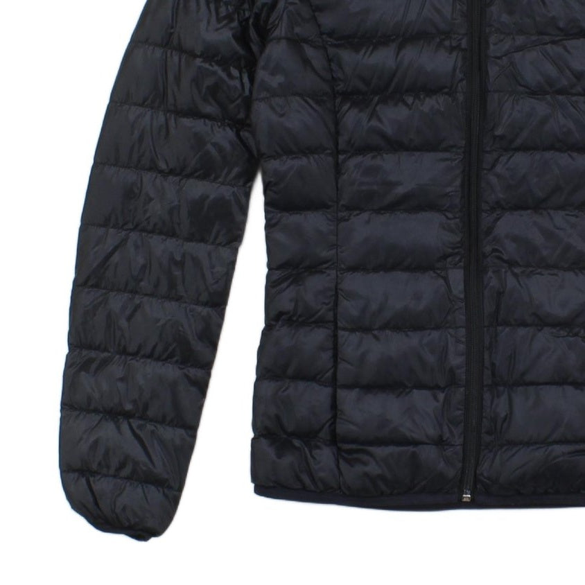 Womens Quilted Jacket Lightweight Hooded Down