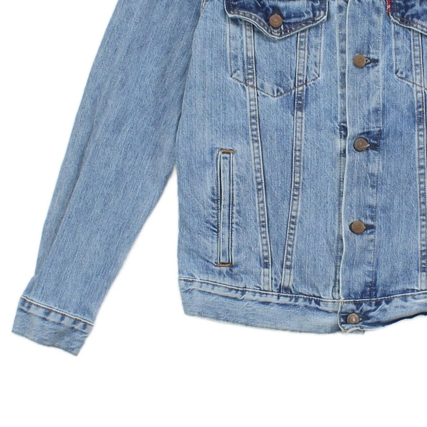 Mens Denim Jacket Classic Slim Fit