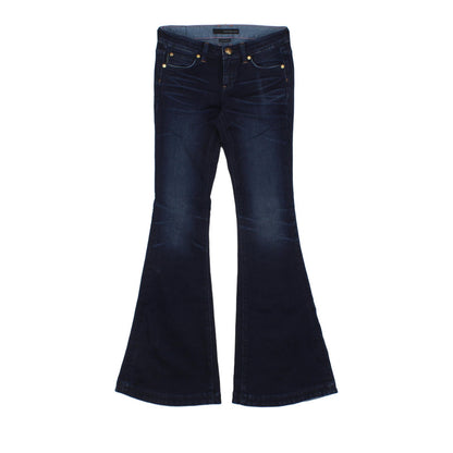 Womens Flare Jeans Denim Regular Rise