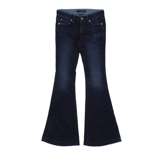 Womens Flare Jeans Denim Regular Rise