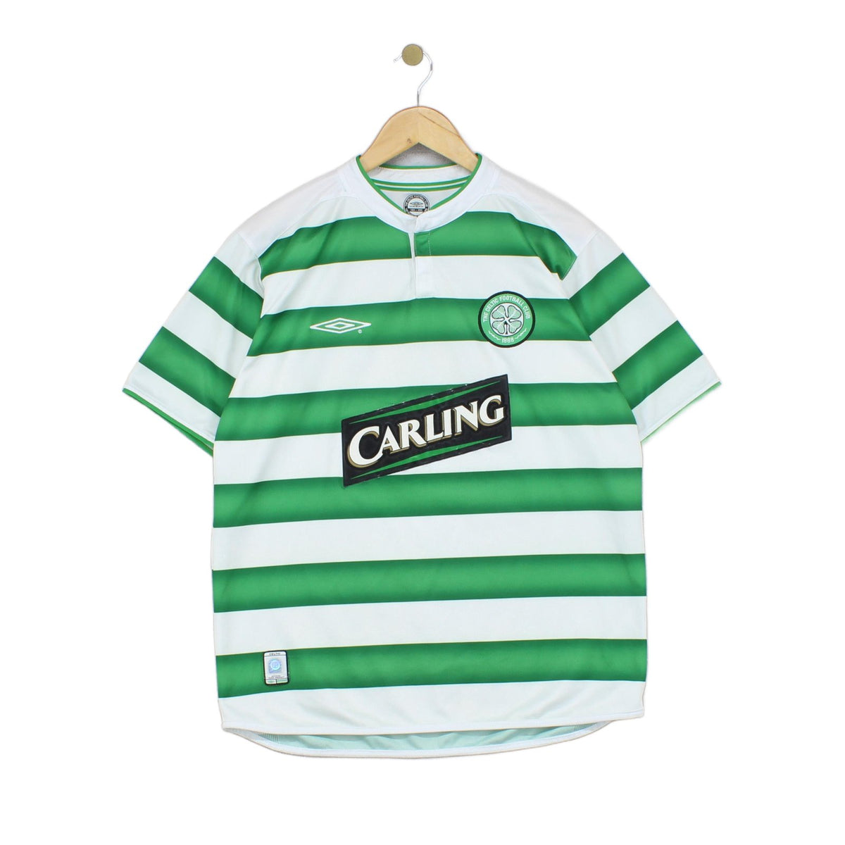 Mens Celtic 2003-04 Football Shirt Home Jersey