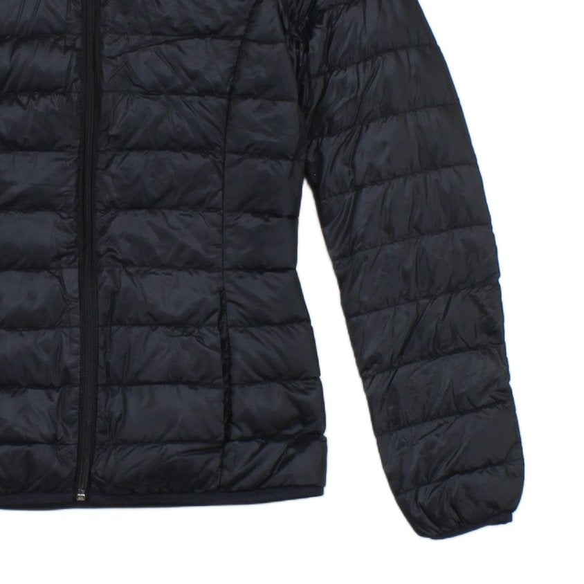 Womens Quilted Jacket Lightweight Hooded Down
