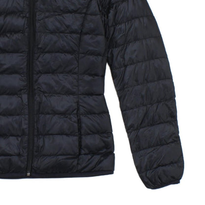 Womens Quilted Jacket Lightweight Hooded Down
