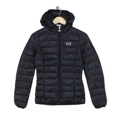 Womens Quilted Jacket Lightweight Hooded Down