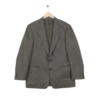Mens Wool Blazer Houndstooth