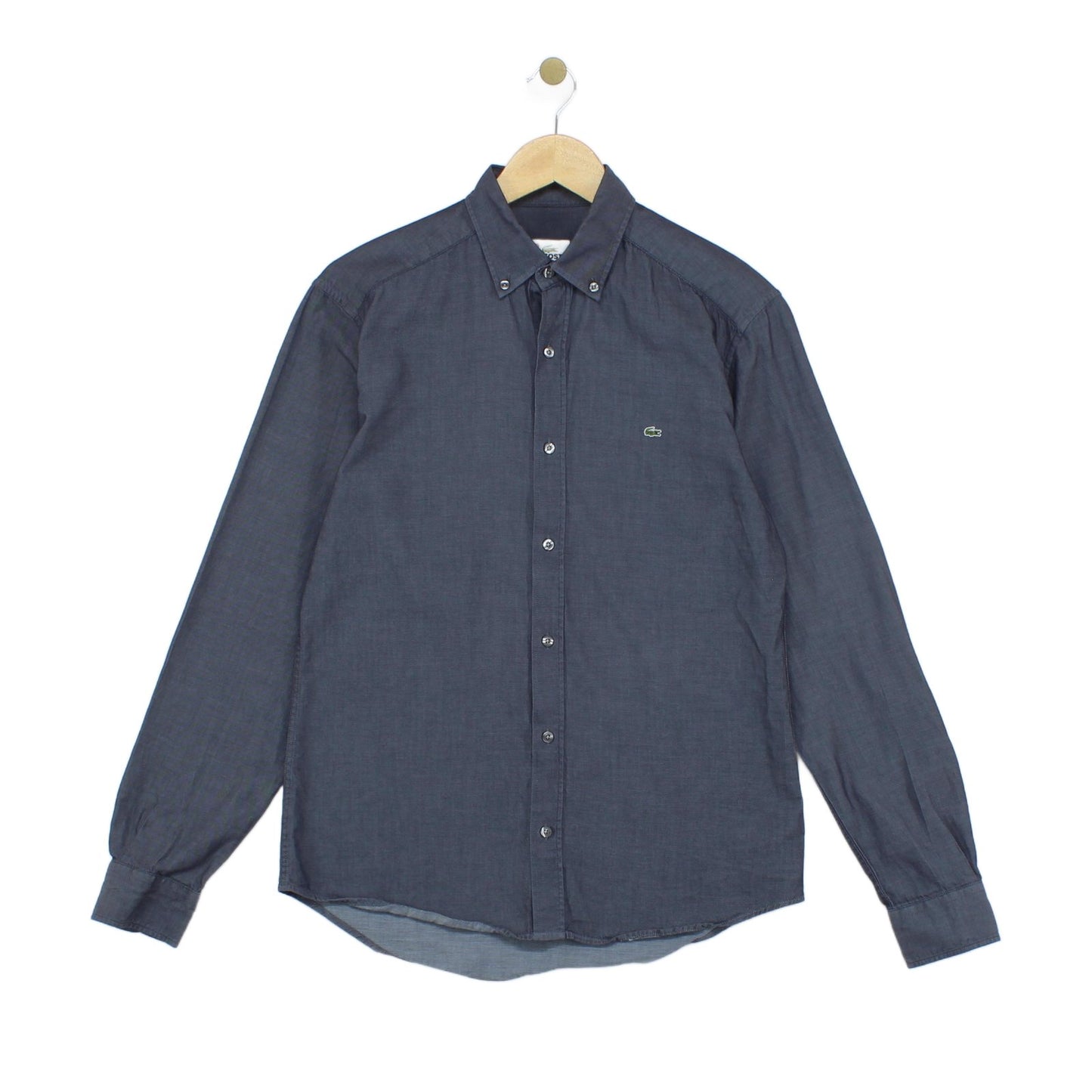 Mens Shirt Slim Fit Long Sleeve Button Up