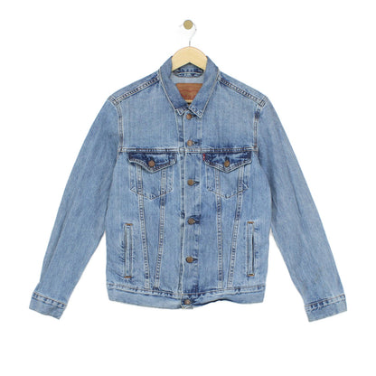 Mens Denim Jacket Classic Slim Fit