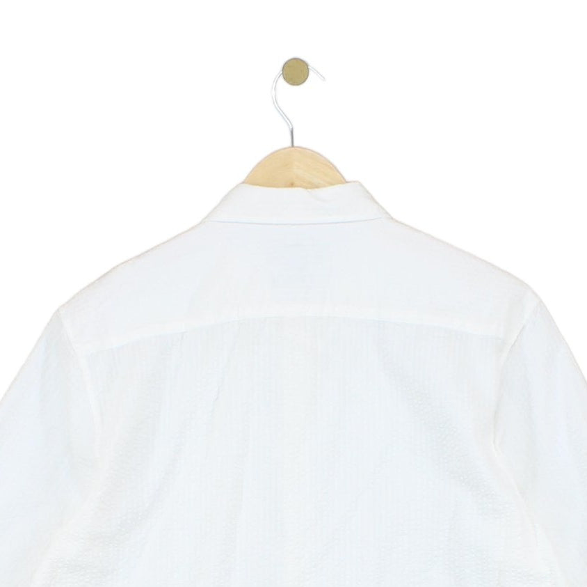 Mens Waffle Shirt Made In Portugal Short Sleeve