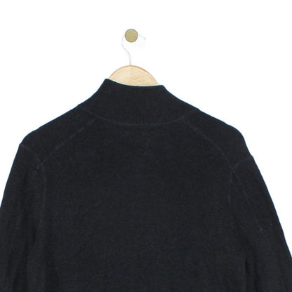 Mens Cardigan Full Zip Ribbed Pima Cotton