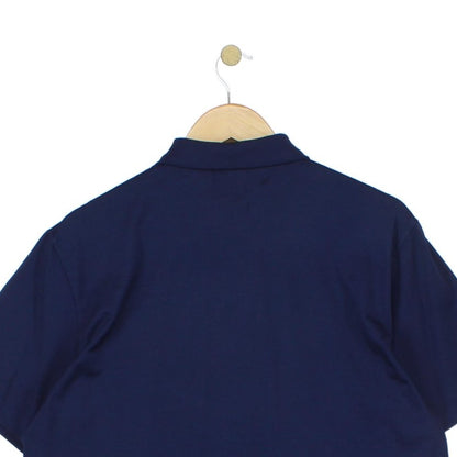 Mens Golf Polo Shirt Stretch Short Sleeve Embroidered