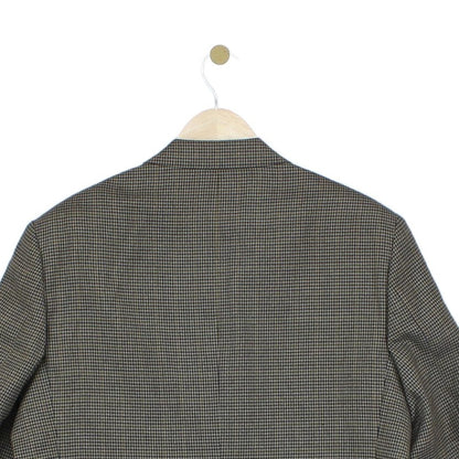 Mens Wool Blazer Houndstooth