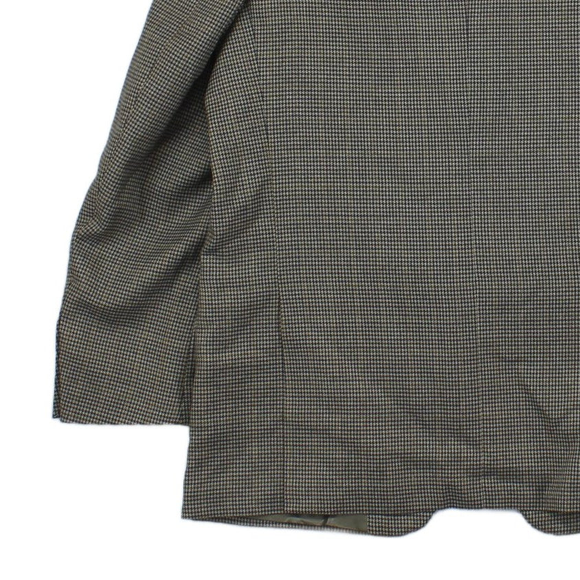 Mens Wool Blazer Houndstooth