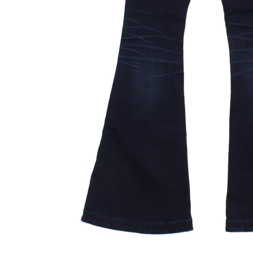 Womens Flare Jeans Denim Regular Rise