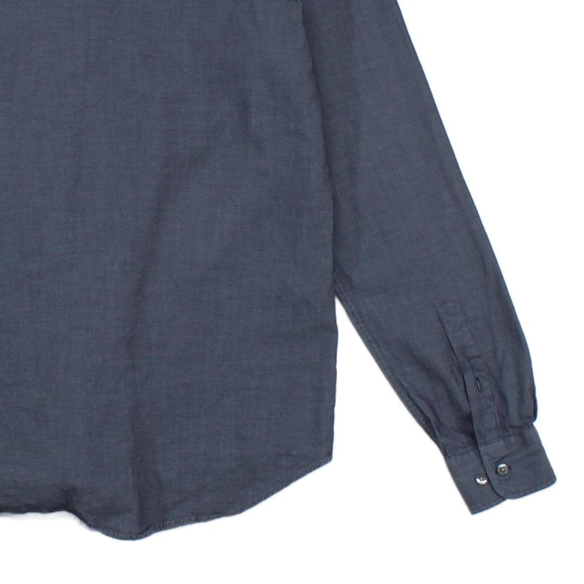 Mens Shirt Slim Fit Long Sleeve Button Up