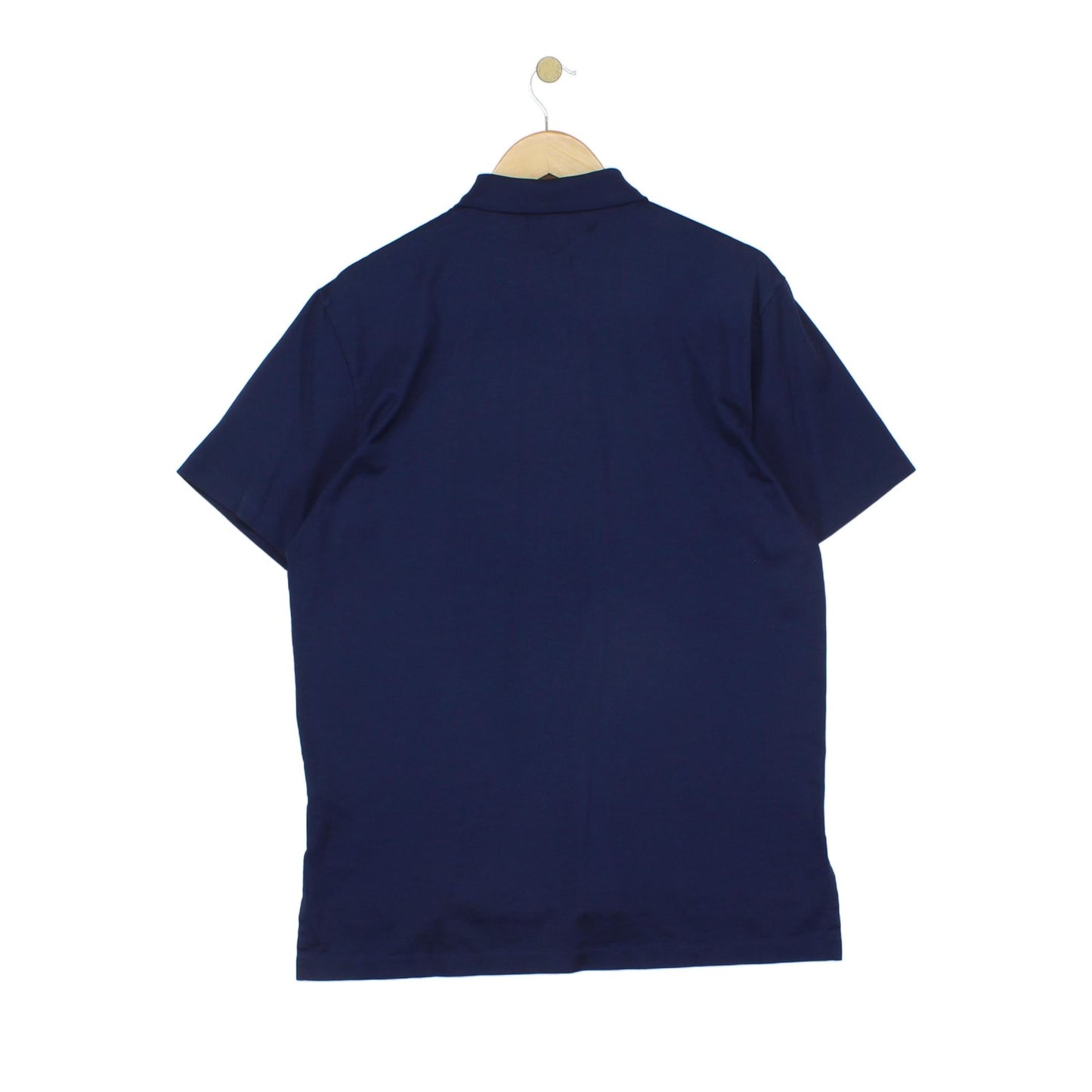 Mens Golf Polo Shirt Stretch Short Sleeve Embroidered