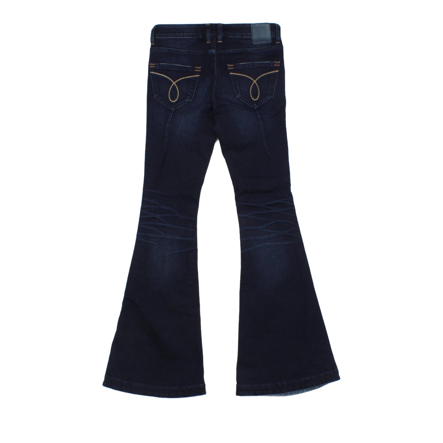 Womens Flare Jeans Denim Regular Rise