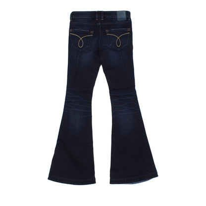 Womens Flare Jeans Denim Regular Rise