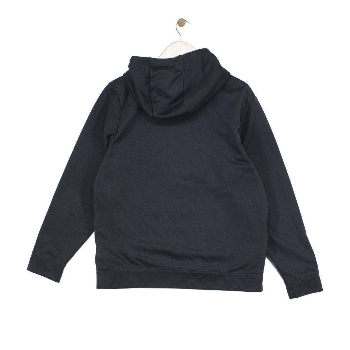 Mens Fleece Hoodie Logo Drawstring