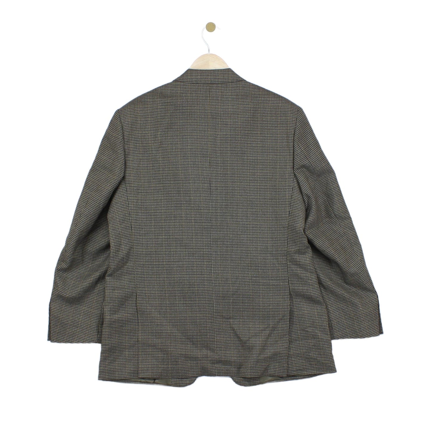 Mens Wool Blazer Houndstooth