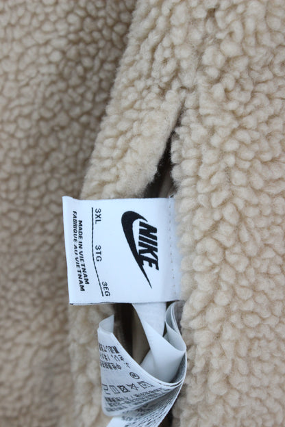 Mens Boa Sherpa Fleece Jacket Reversible