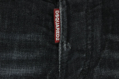 Mens Skinny Jeans Made In Italy Distressed Button Fly