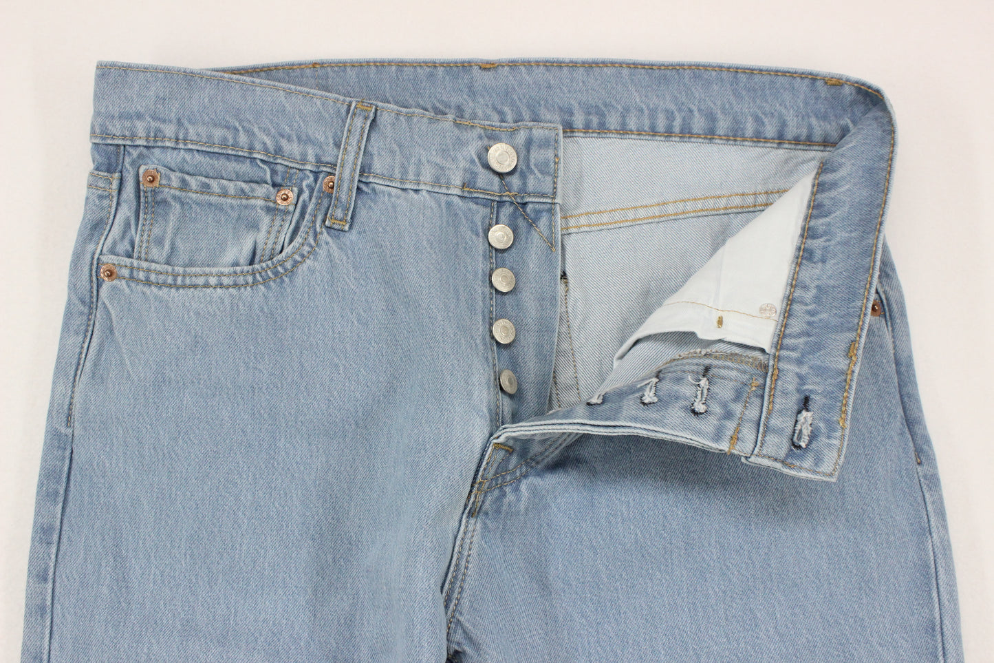 Mens 501 Jeans Classic Fit Denim