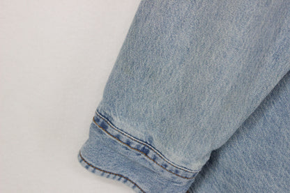 Womens Denim Shirt Long Sleeve Oversized Snap